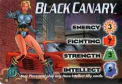 Black Canary 4-Grid Character Card